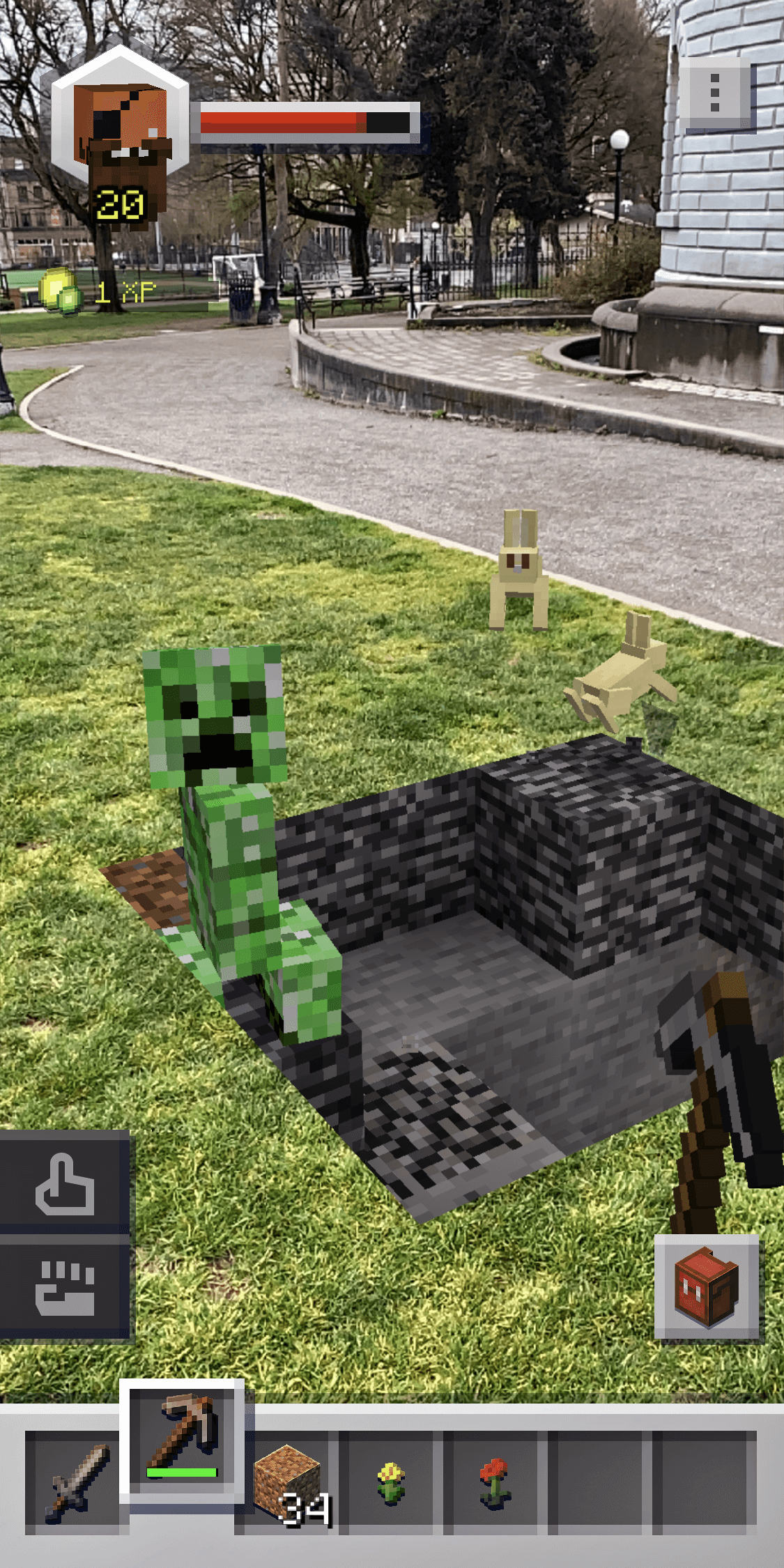 Screenshot Minecraft Earth APK