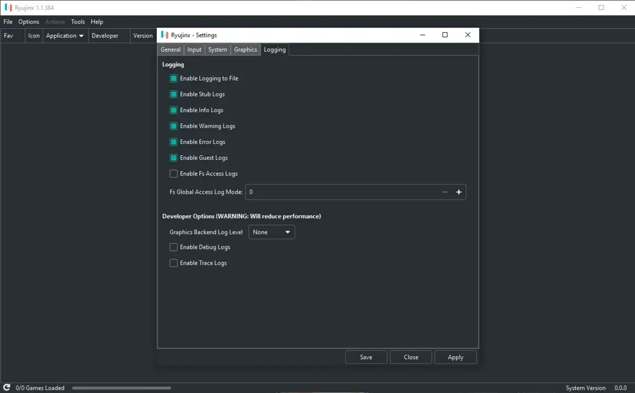 Screenshot Ryujinx APK