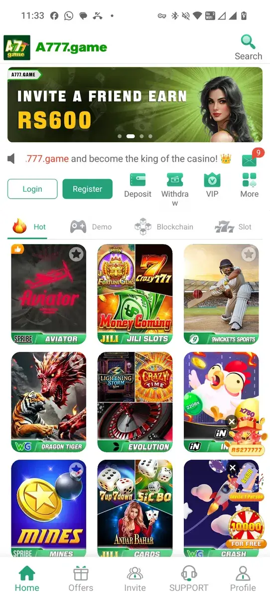 Screenshot A777 APK v1.1.22 untuk Android