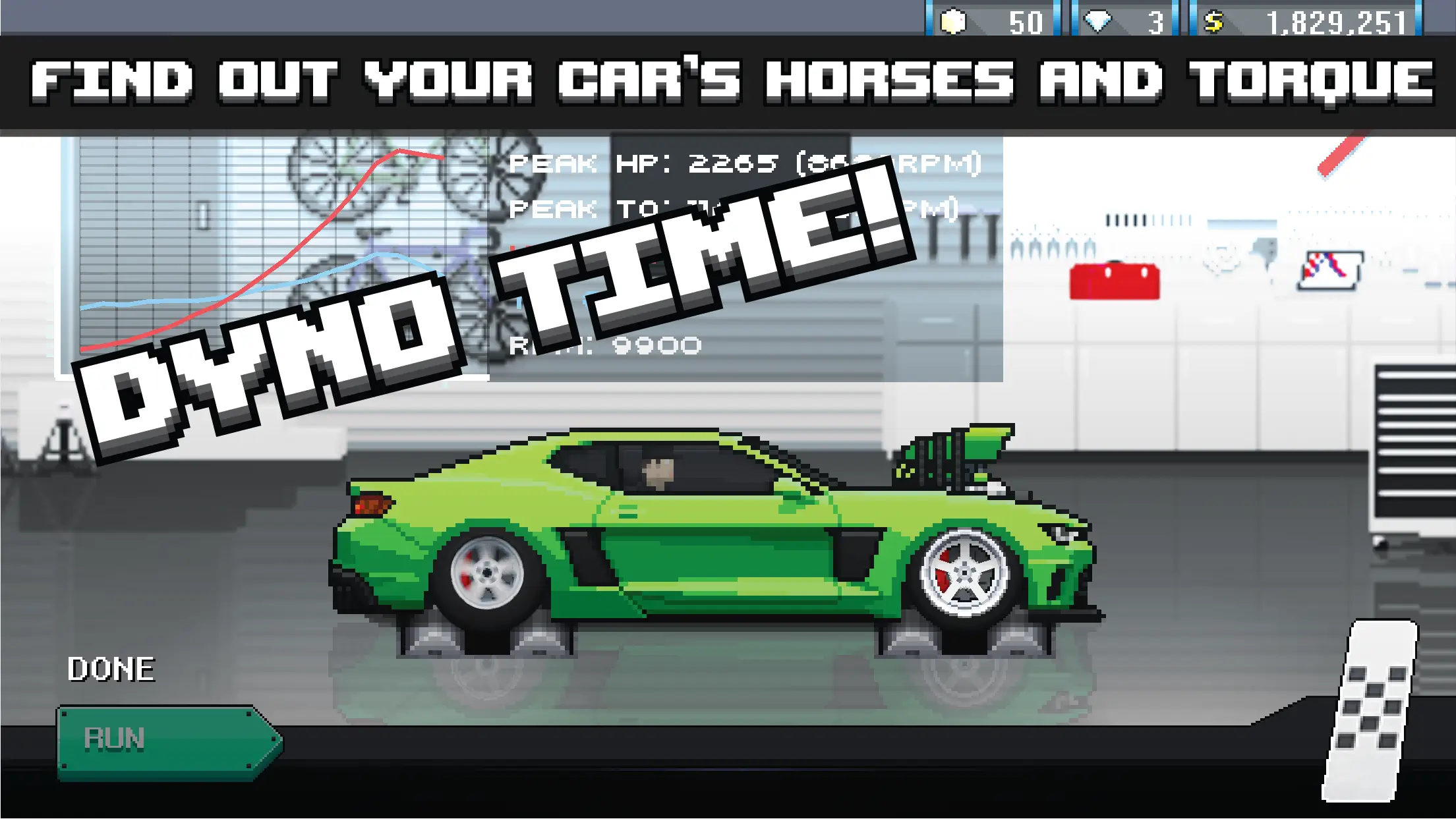 Screenshot Pixel Car Racer APK