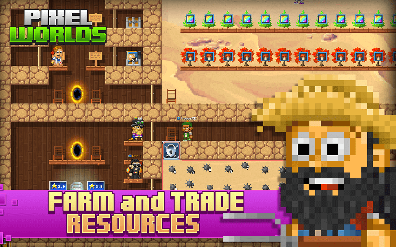 Screenshot Pixel Worlds APK v2.0.39