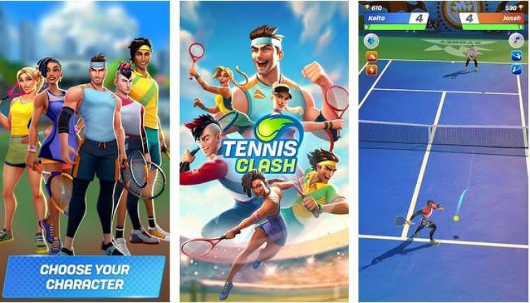 Screenshot Tennis Clash APK v6.30.2