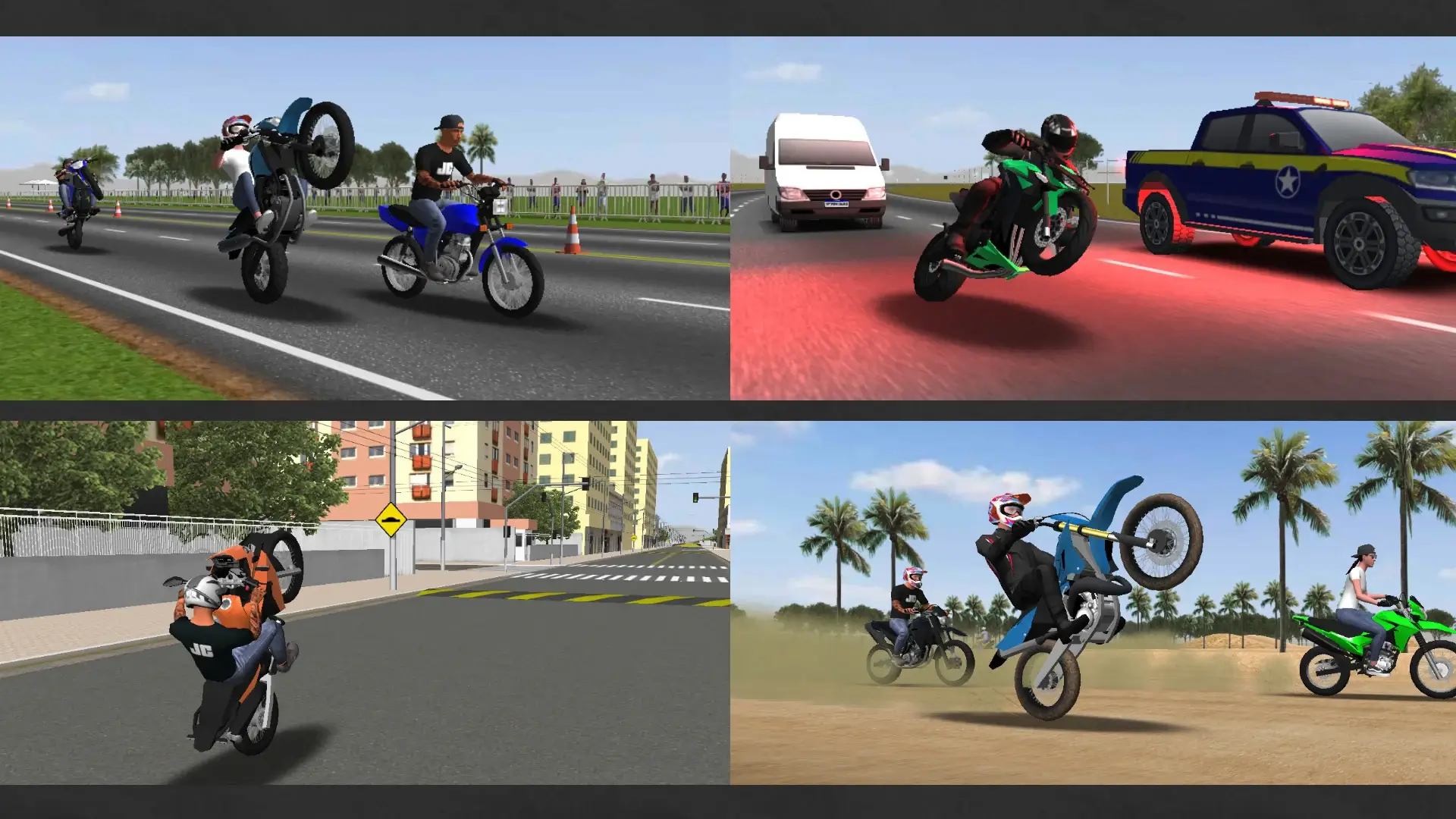 Screenshot Moto Wheelie 3D APK 0.109