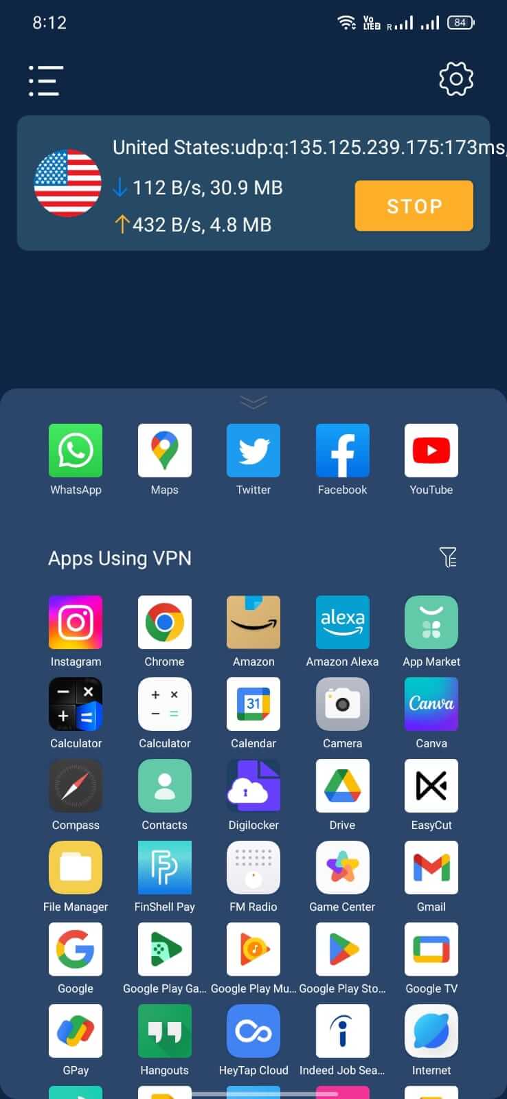 Screenshot SecVPN APK