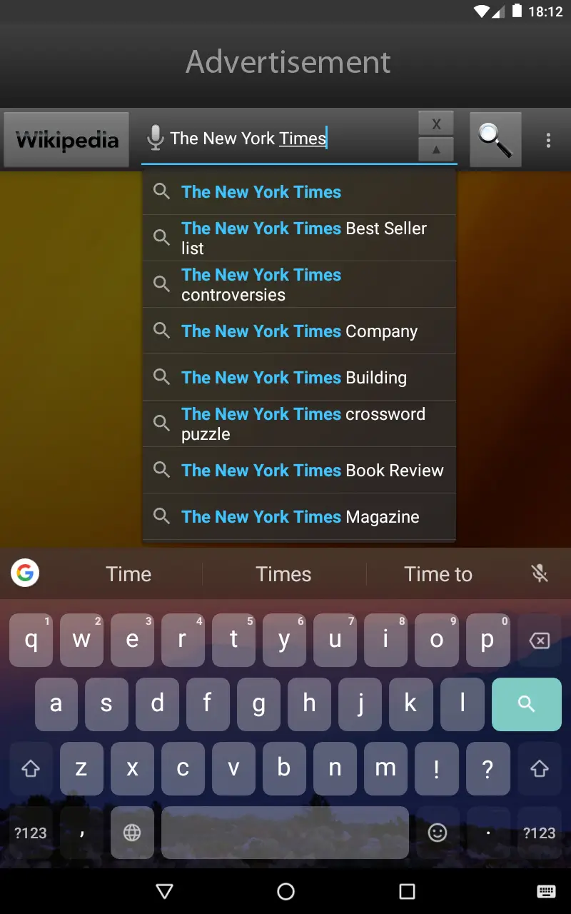 Screenshot Quick Search Widget APK