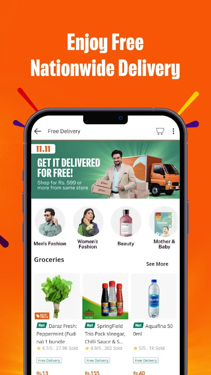 Screenshot Daraz APK