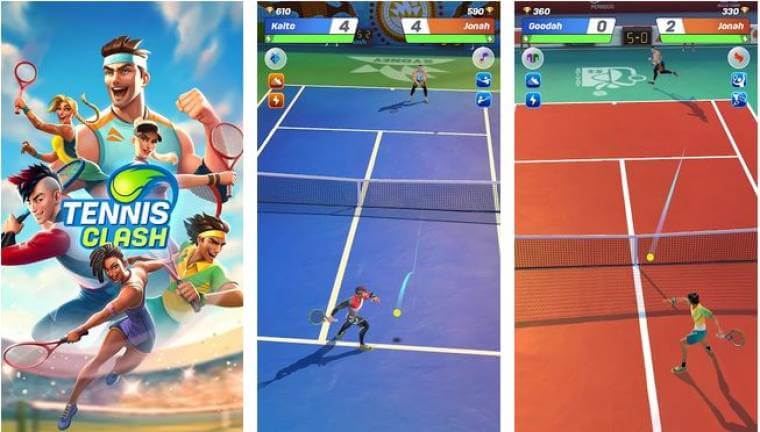Screenshot Tennis Clash APK v6.30.2