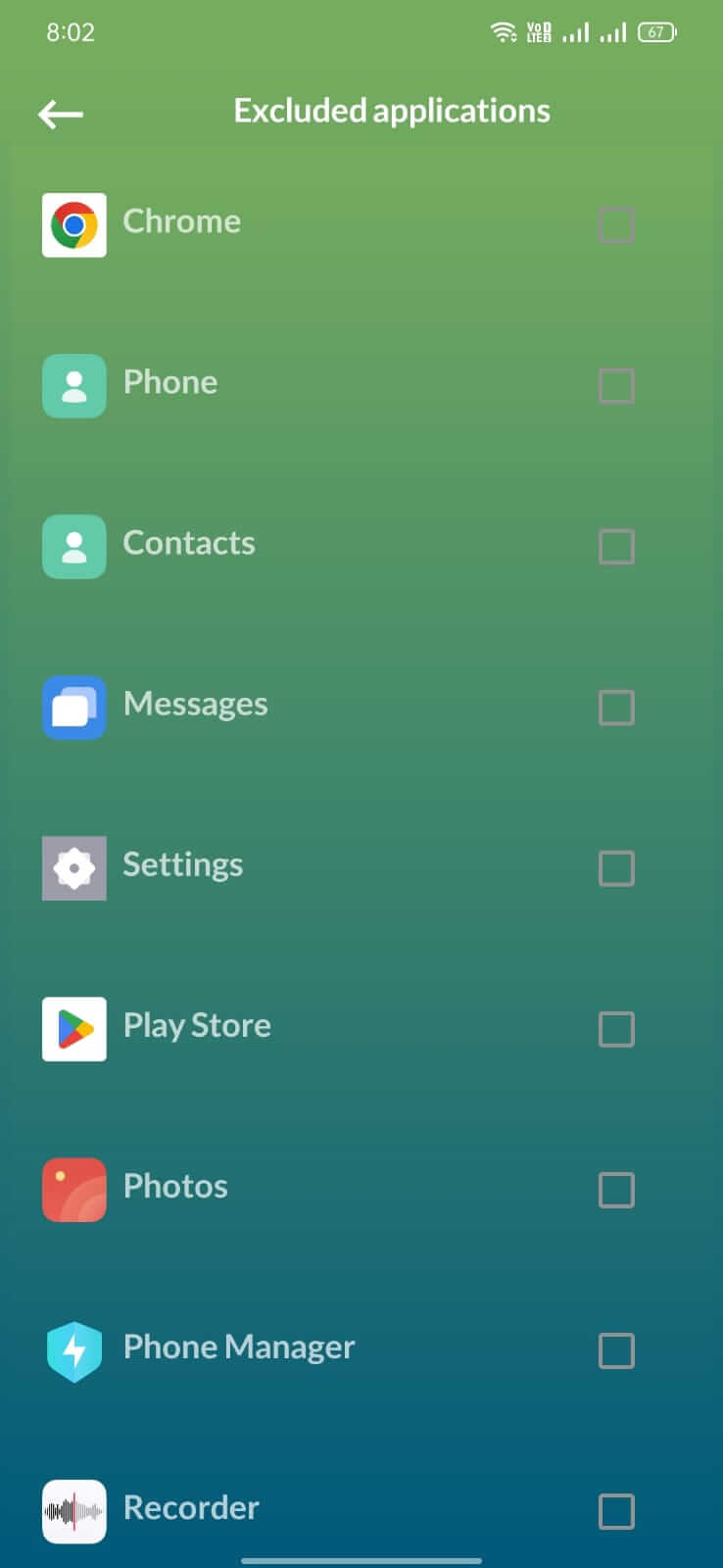 Screenshot Shenzo VPN APK