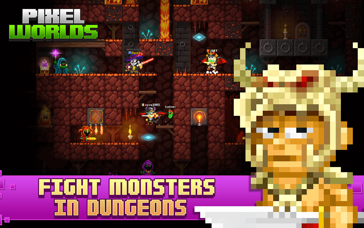 Screenshot Pixel Worlds APK v2.0.39