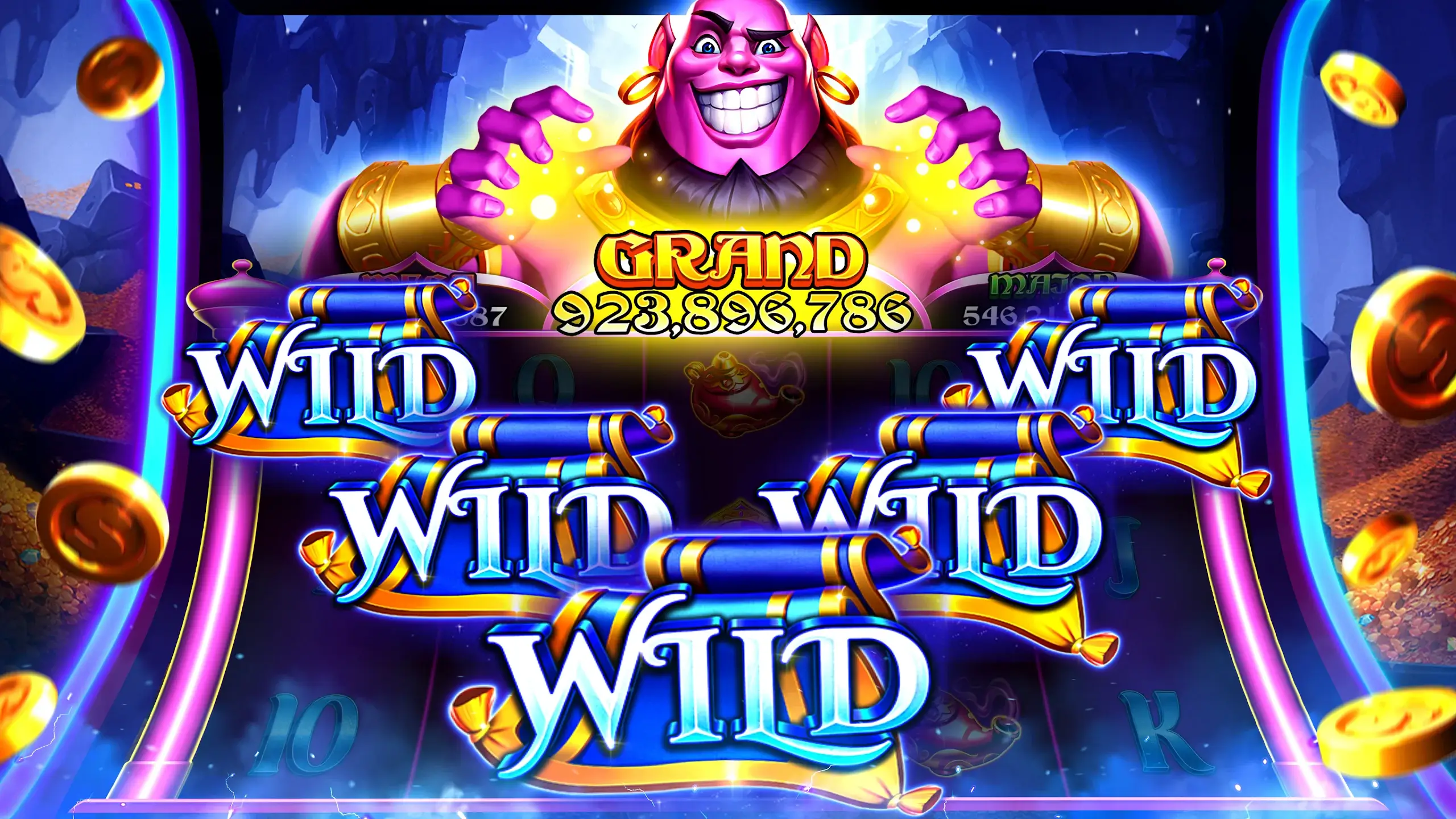 Screenshot Lotsa Slots APK: Game Slot Kasual Bertema Vegas