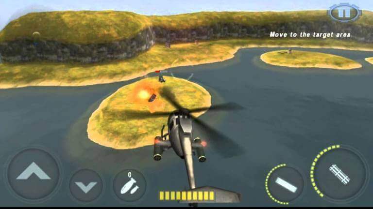 Screenshot GUNSHIP BATTLE: Helicopter 3D APK