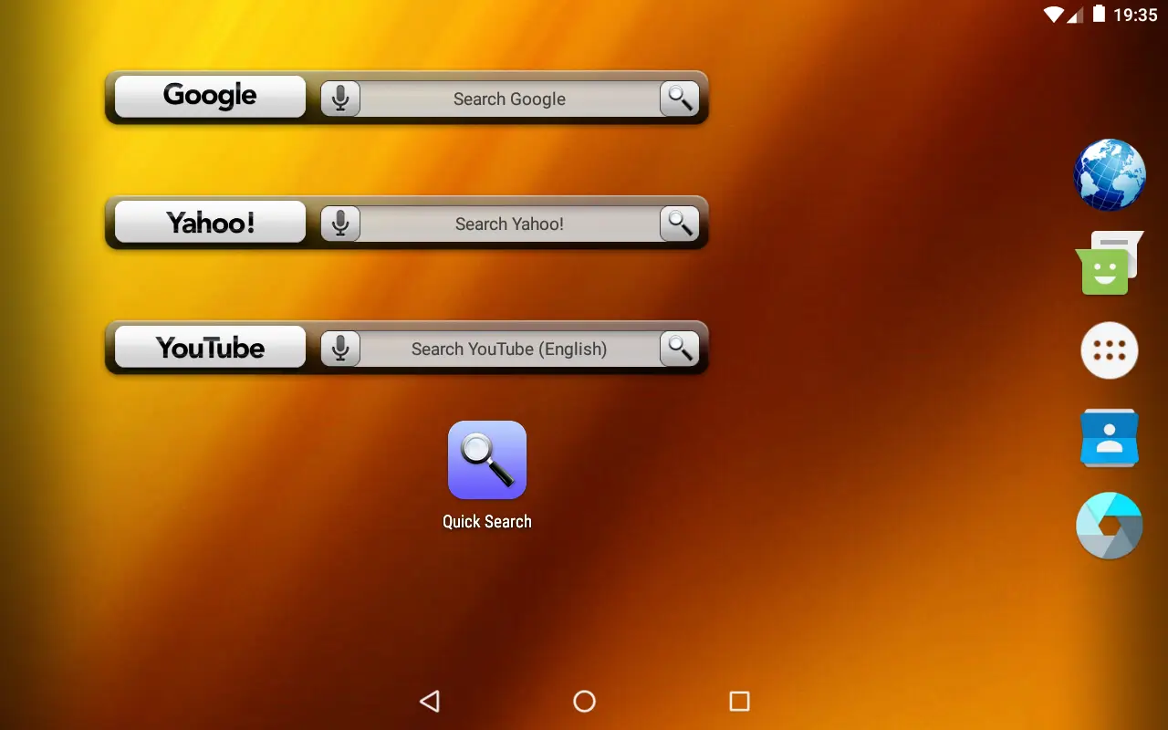 Screenshot Quick Search Widget APK