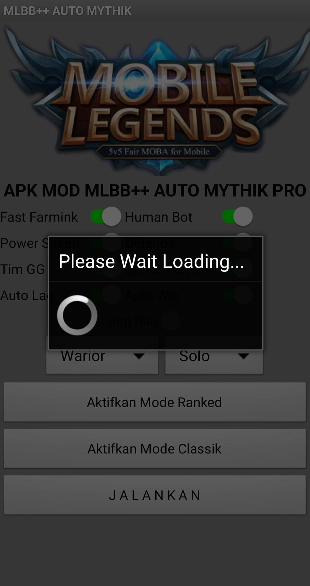 Screenshot Mobile Legends Rank Booster APK v1.0
