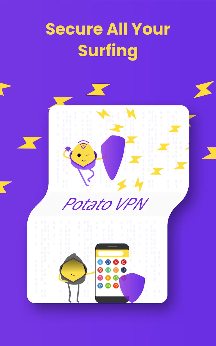 Screenshot PotatoVPN APK