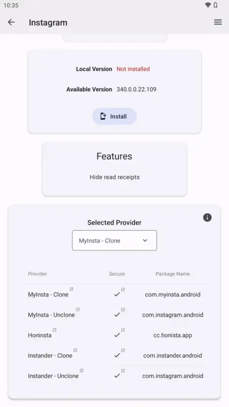 Screenshot Update Me APK v2.2.2