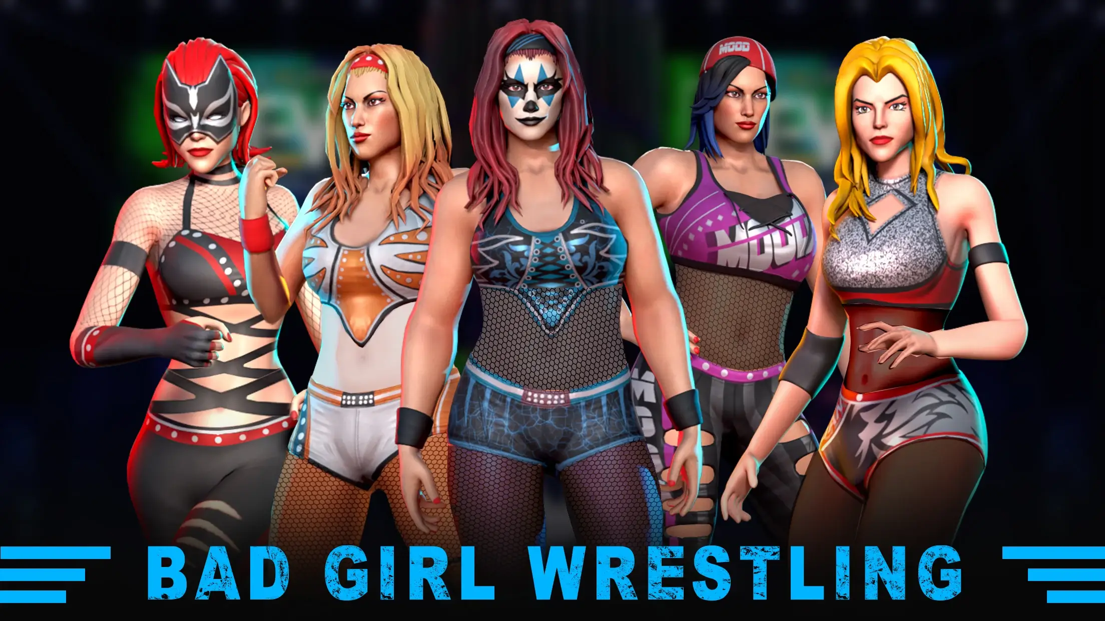 Screenshot Bad Girls Wrestling Rumble APK