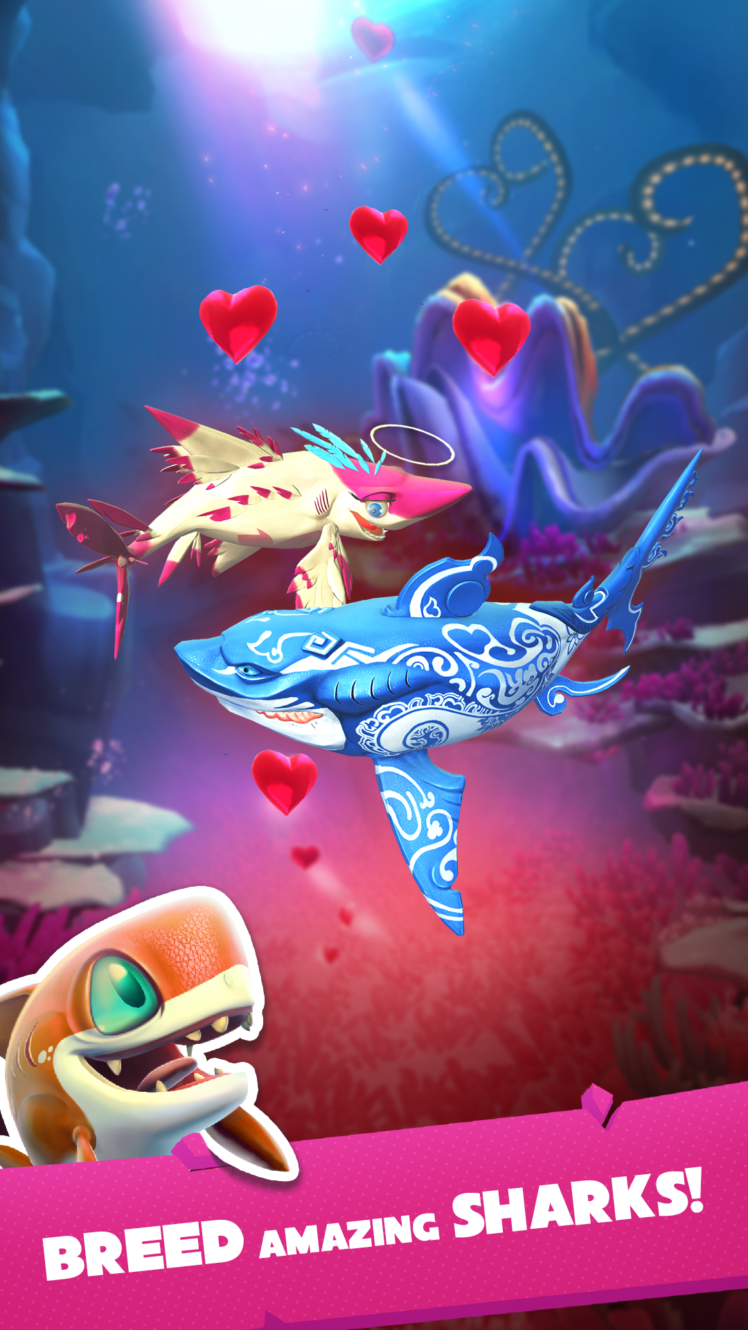 Screenshot Hungry Shark Heroes APK