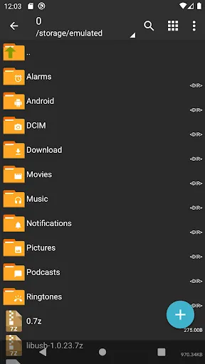 Screenshot ZArchiver Donate APK