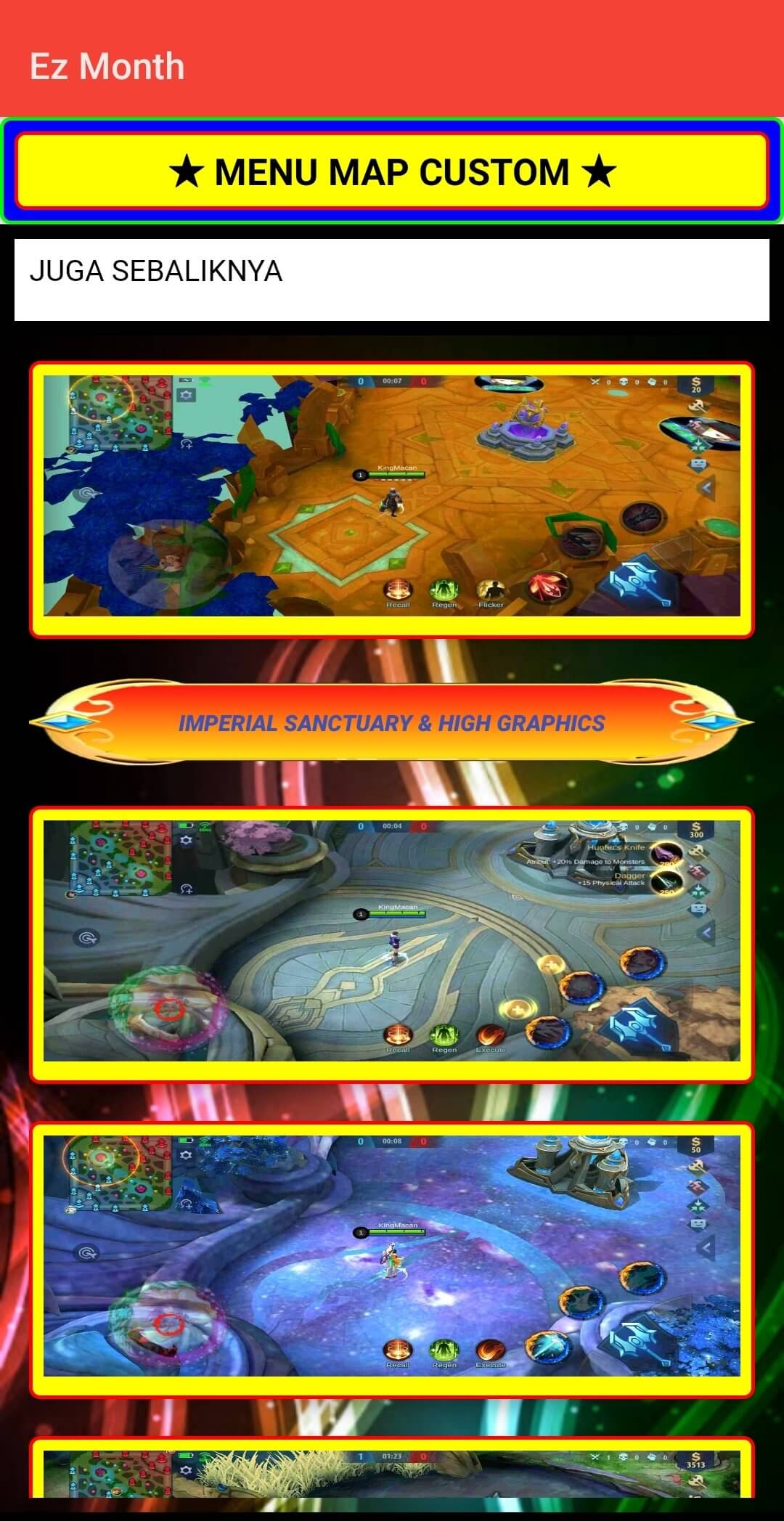 Screenshot EZ Month APK