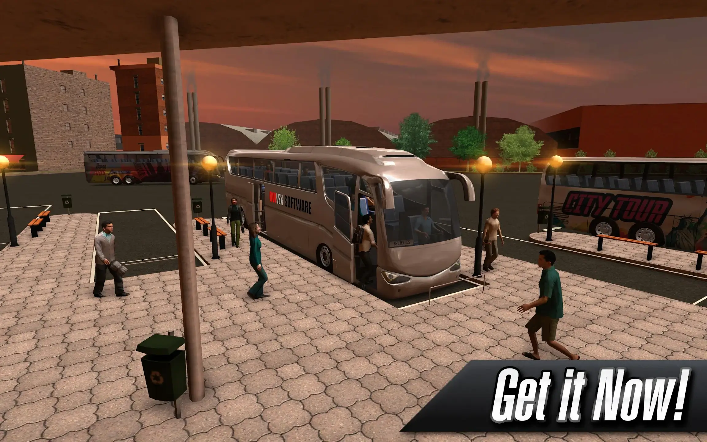 Screenshot Coach Bus Simulator APK