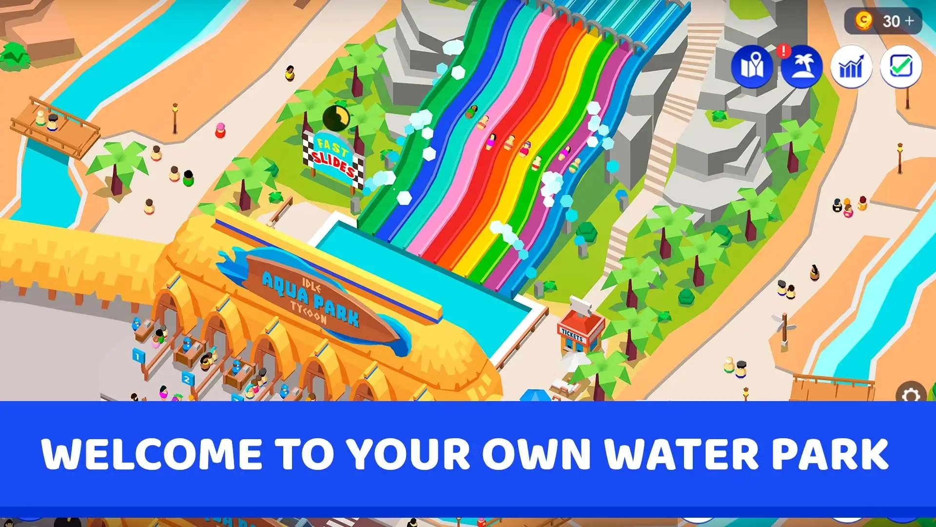 Screenshot Idle Theme Park Tycoon APK