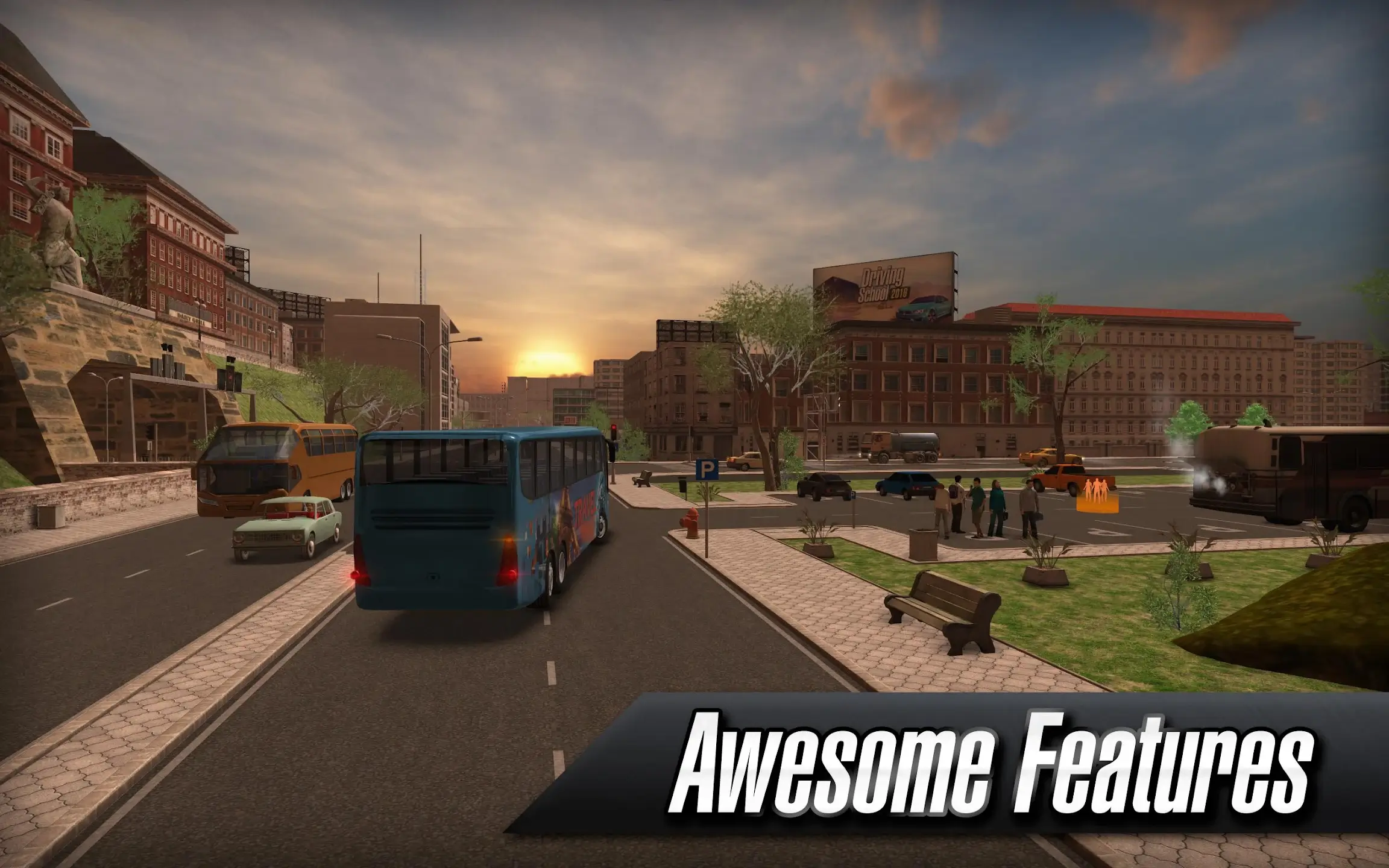 Screenshot Coach Bus Simulator APK