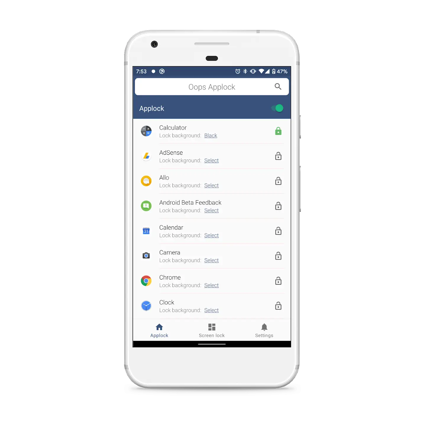 Screenshot Oops AppLock APK v3.3.0 untuk Android
