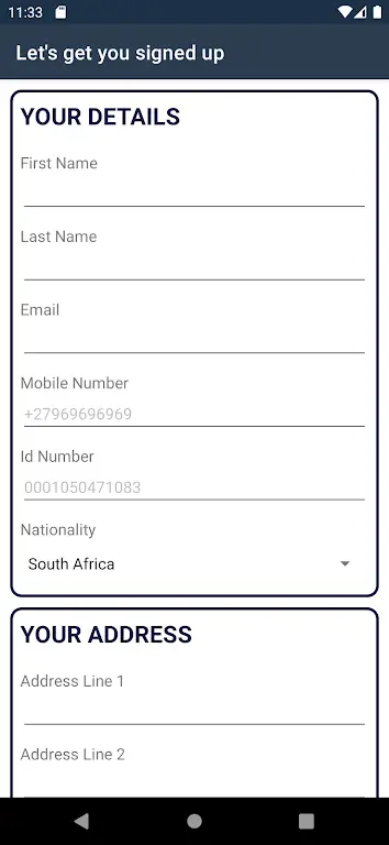 Screenshot Norraco Transact APK v0.4.5