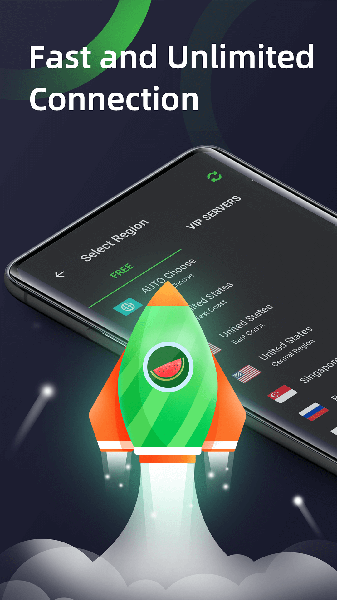 Screenshot Melon VPN APK v9.0.219 untuk Android
