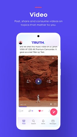 Screenshot Truth Social APK v1.24.8