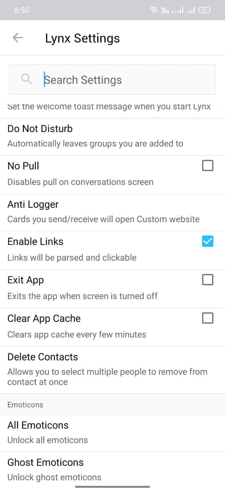Screenshot Lynx Remix APK