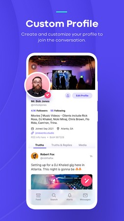 Screenshot Truth Social APK v1.24.8