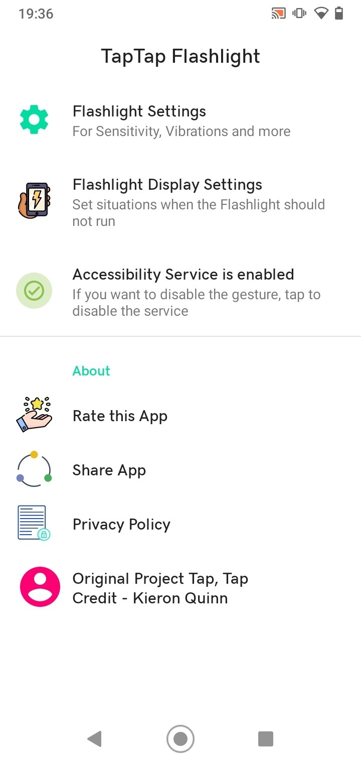Screenshot Tap Tap Flashlight APK v1.9