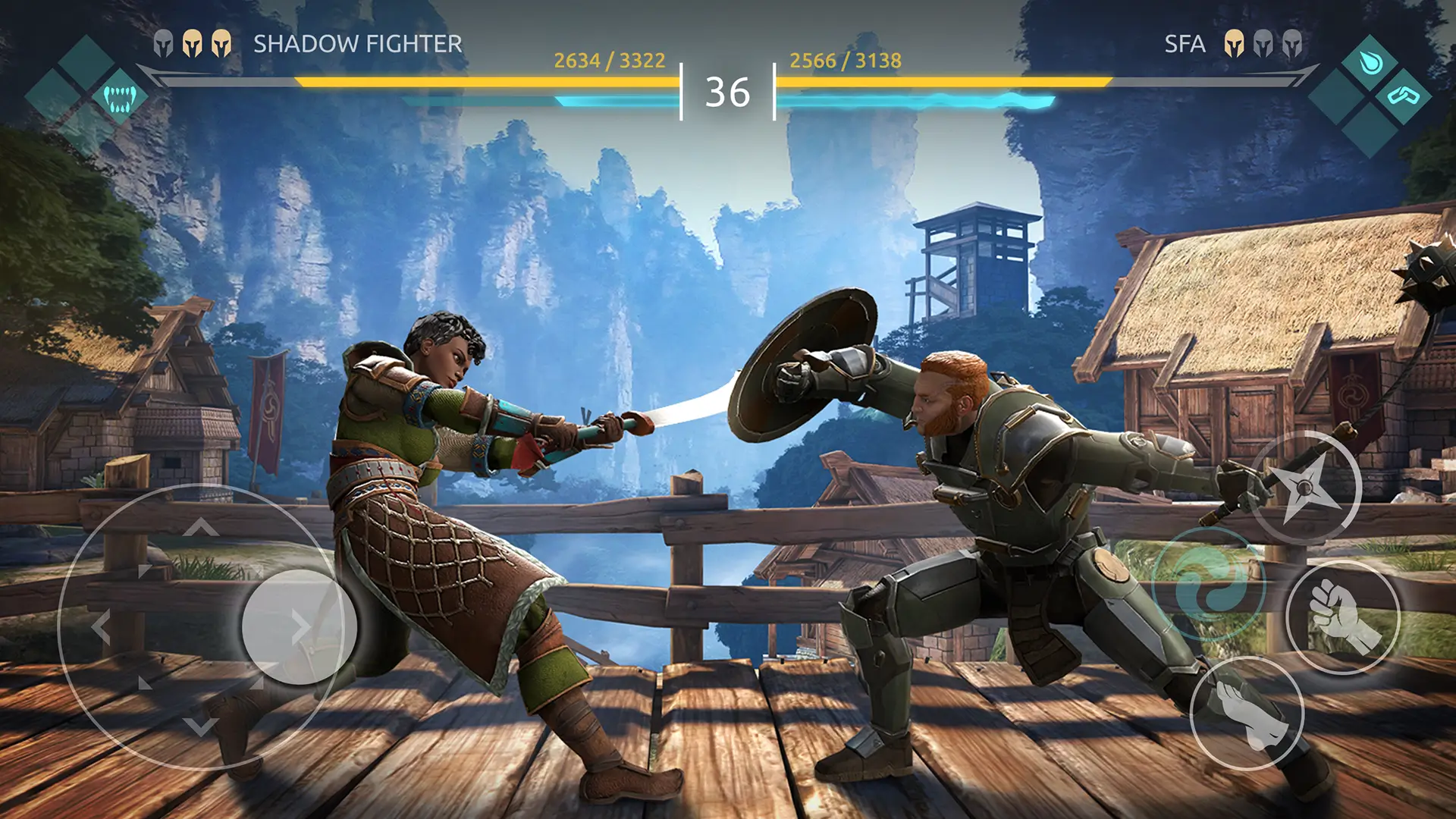 Screenshot Shadow Fight 4 APK v1.9.71