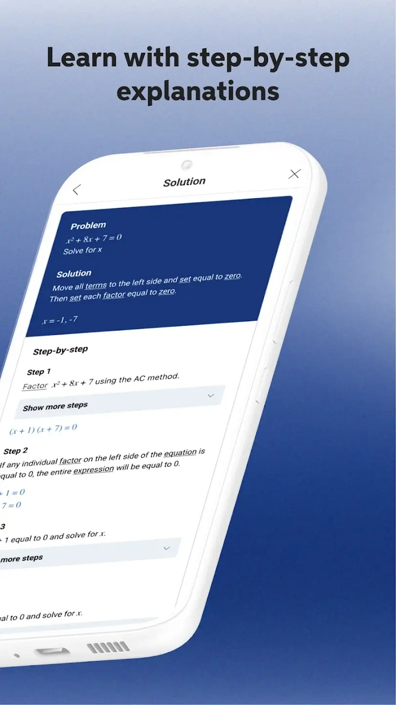 Screenshot Mathway APK 6.9.0