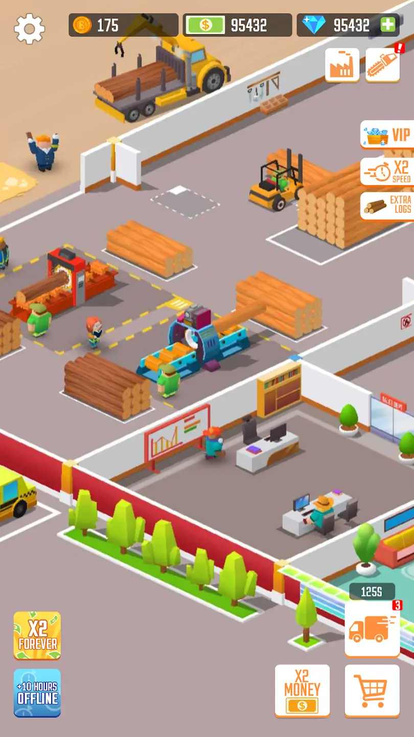 Screenshot Idle Lumber Empire APK v2.1.7