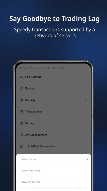 Screenshot MEXC APK v6.38.0 untuk Android