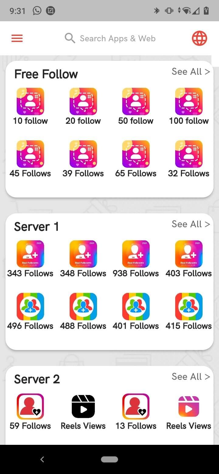 Screenshot MalluFollow APK v1.0.3 untuk Android