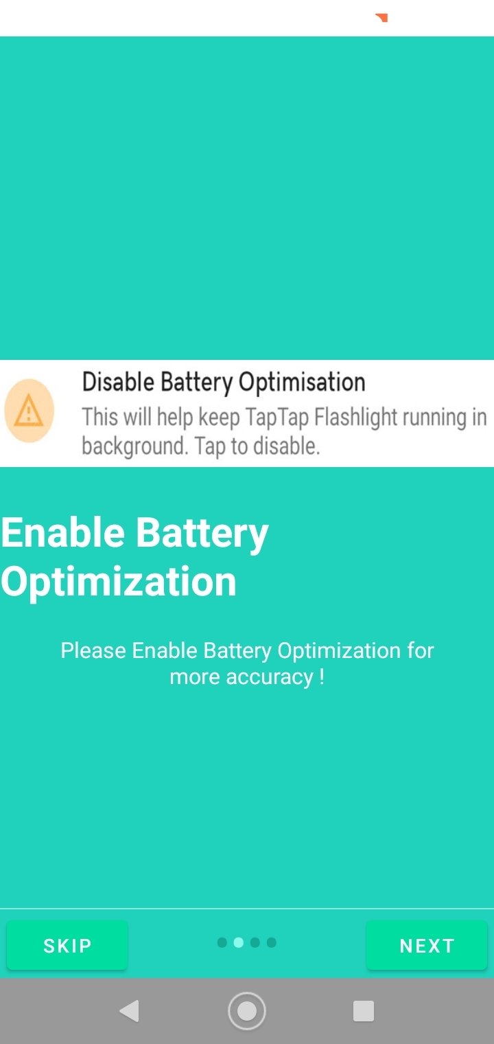 Screenshot Tap Tap Flashlight APK v1.9
