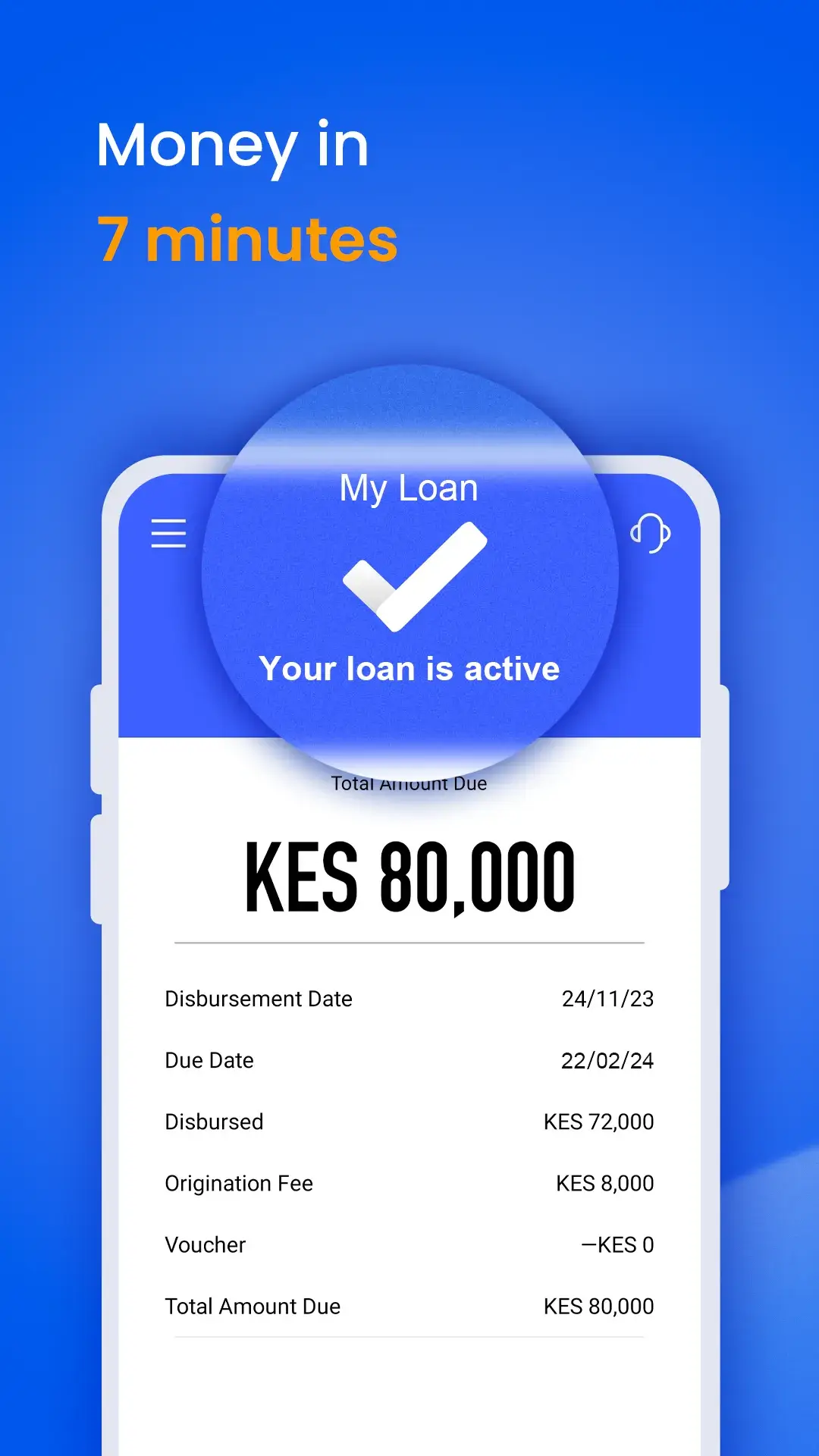 Screenshot FlashPesa Loan APK