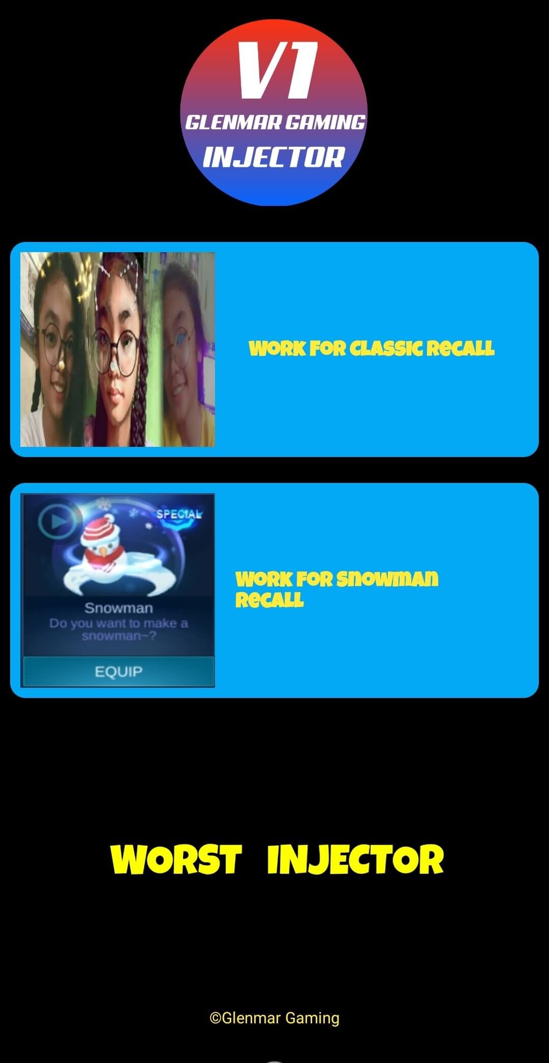 Screenshot Recall Injector APK v5.4 untuk Android
