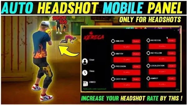 Screenshot 1 Tap VIP Panel FF APK