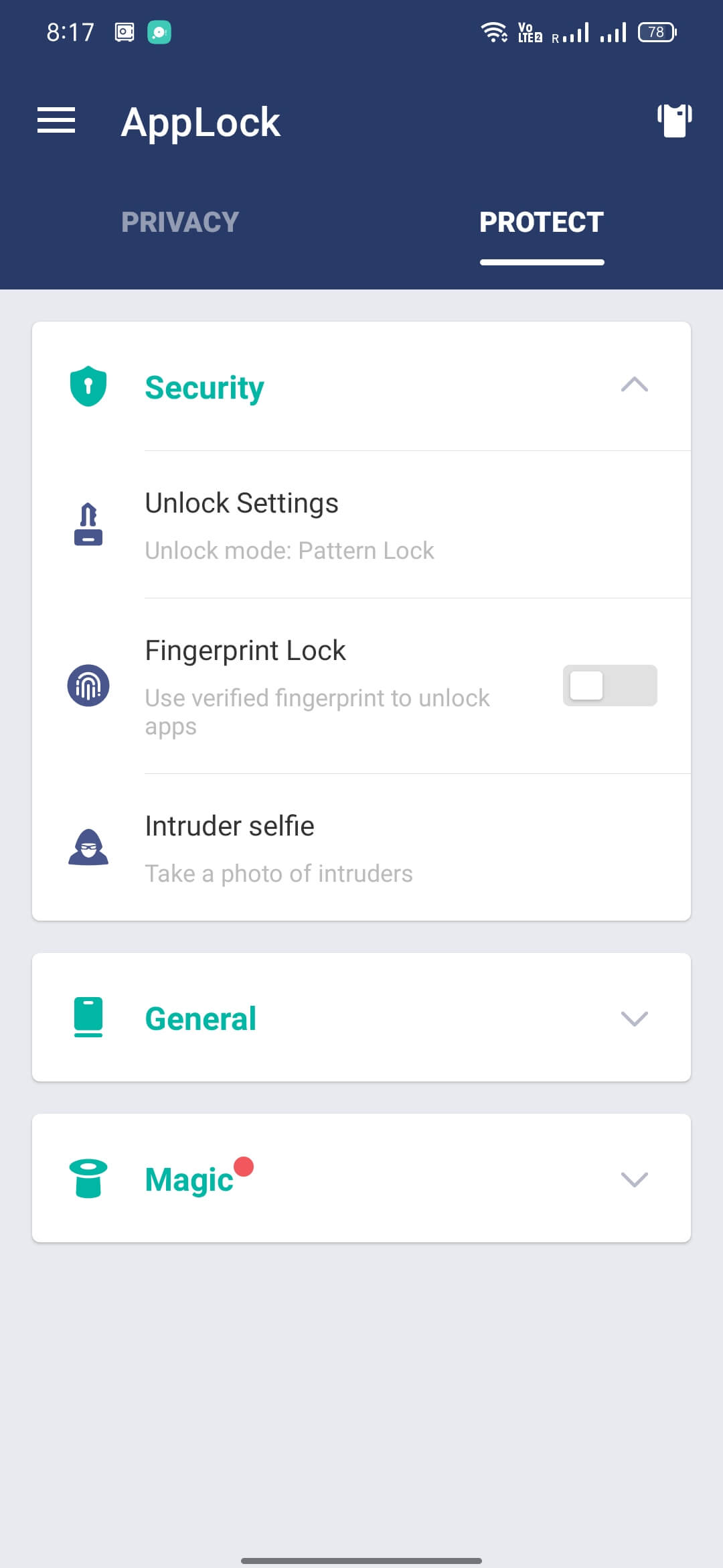 Screenshot AppLock APK v3.5.3cn untuk Android