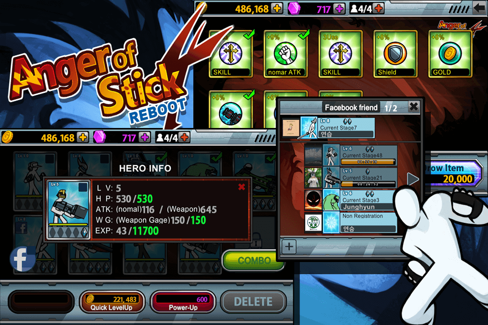 Screenshot Anger Of Stick 4 APK