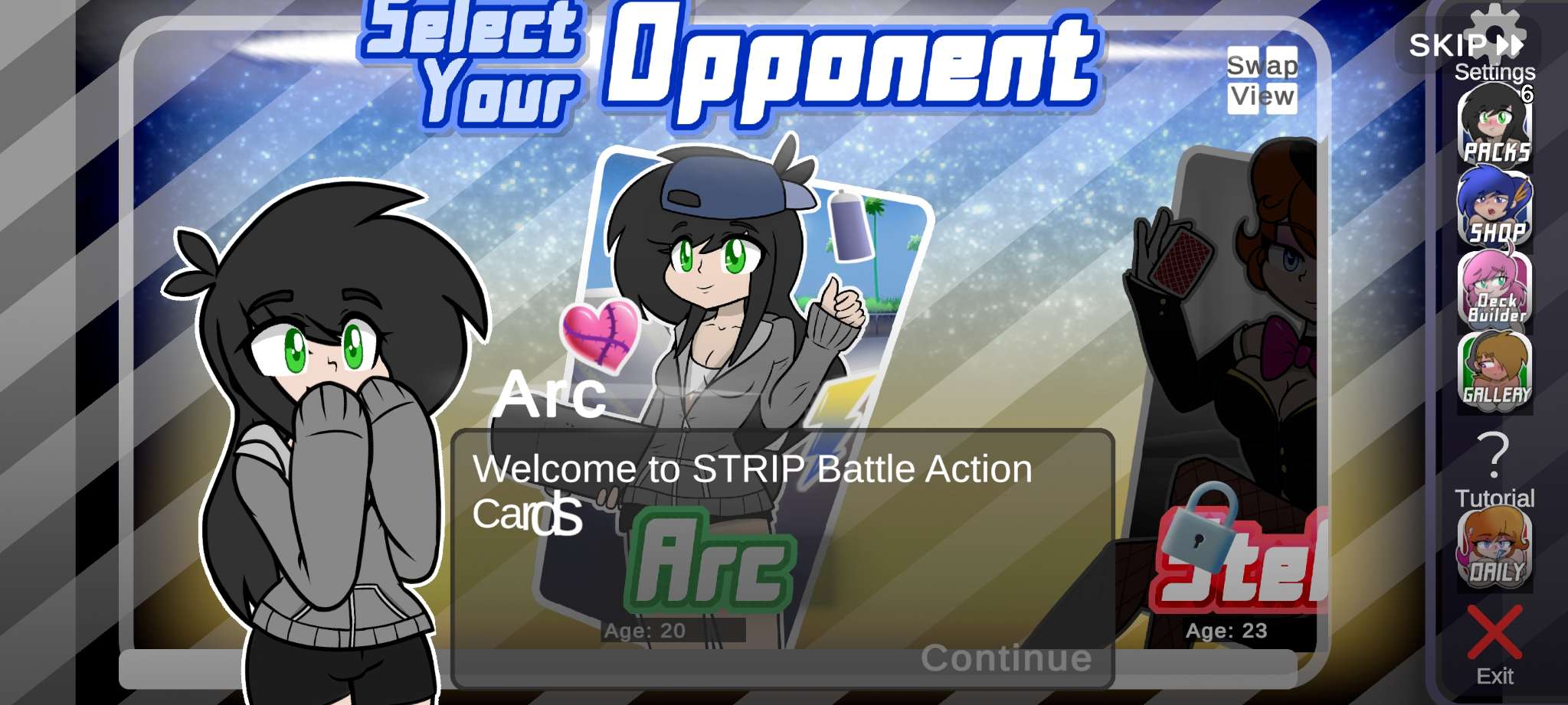 Screenshot STRIP Battle Action Cards APK