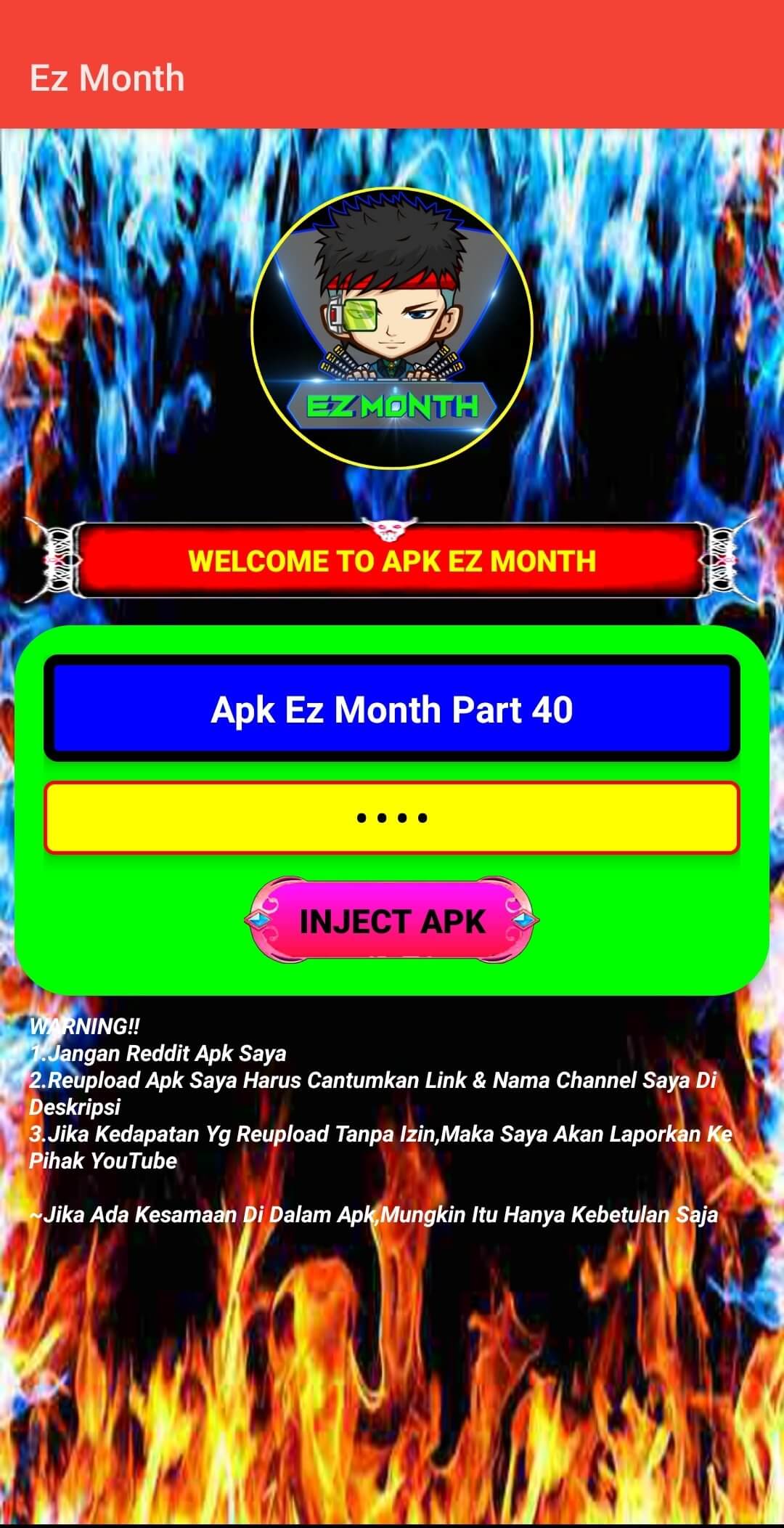 Screenshot EZ Month APK