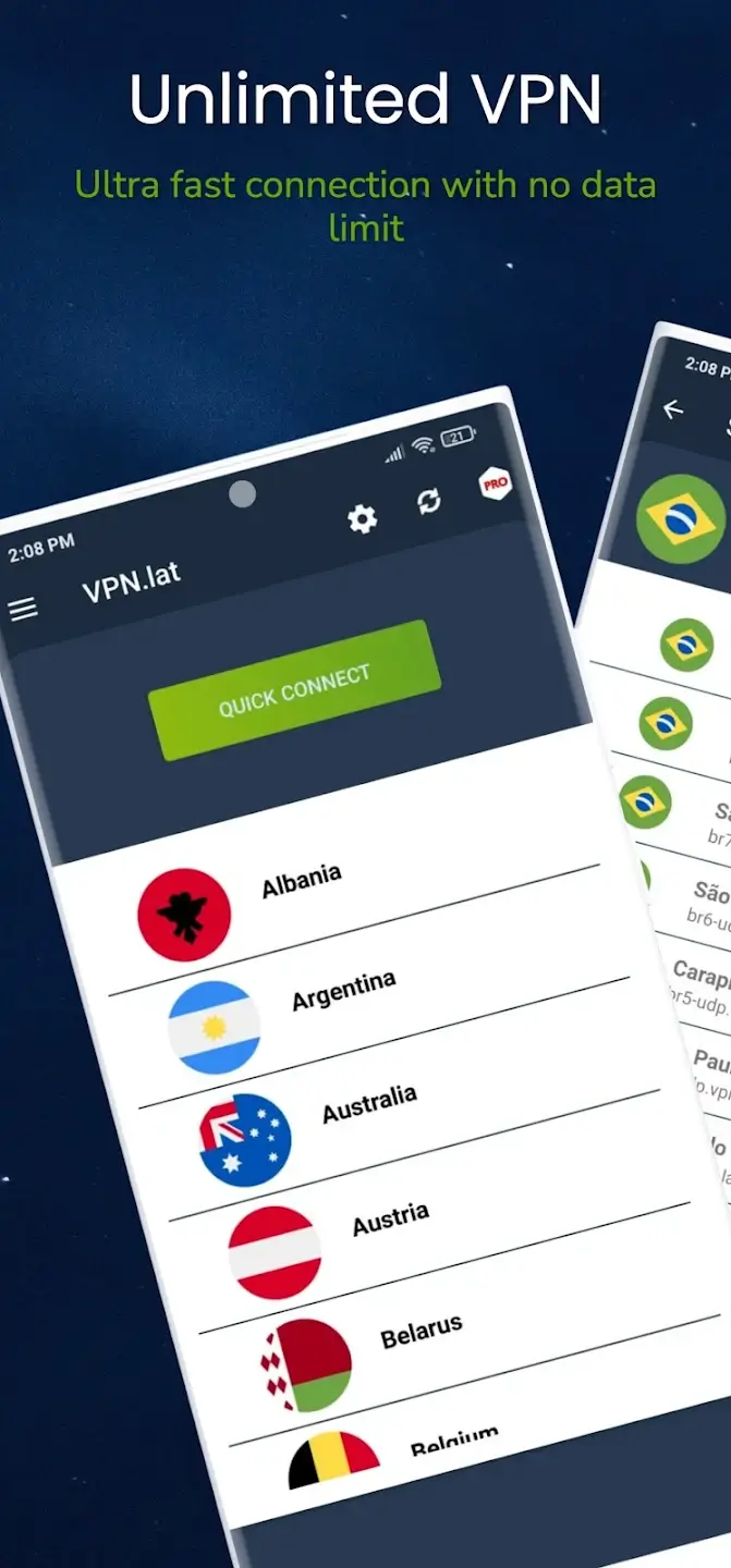 Screenshot VPN.Lat APK v3.9.38