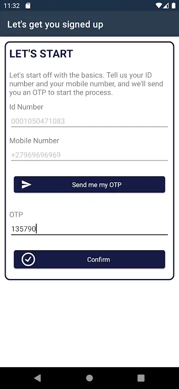 Screenshot Norraco Transact APK v0.4.5