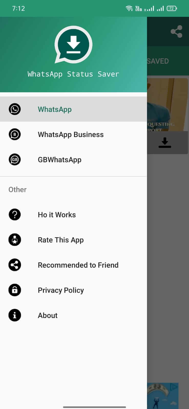 Screenshot Status Saver for Whatsapp APK
