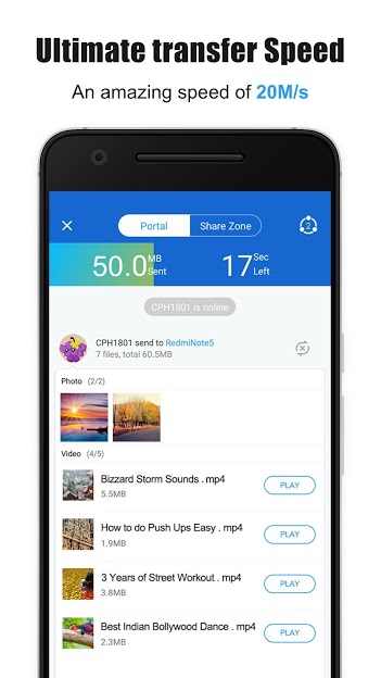 Screenshot SHAREit APK v6.53.88_UD